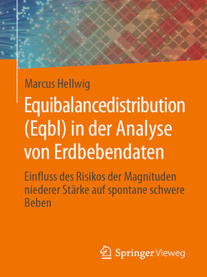 cover image of Equibalancedistribution (Eqbl) in der Analyse von Erdbebendaten